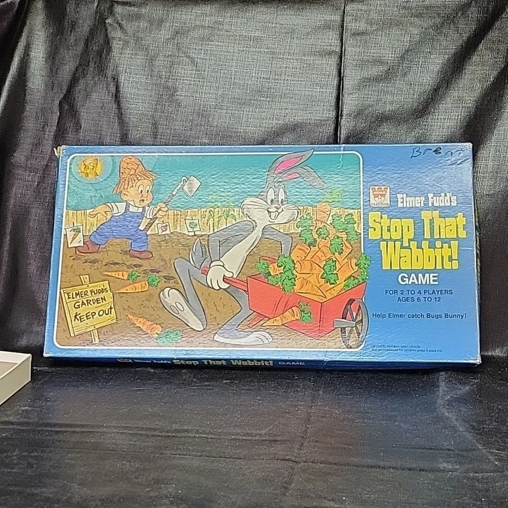 Elmer Fudd's Stop‎ that Wabbit! Board Game Whitman 2-4 players Age 6-12 Vintage